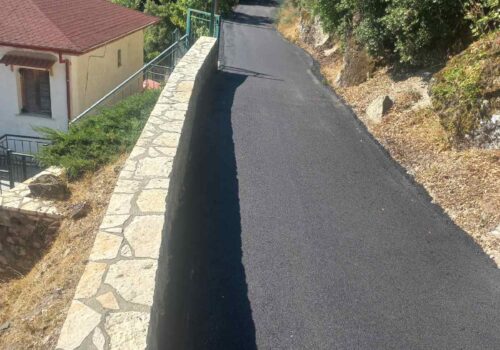 Έργα Εσωτερικής Οδοποιίας στην Καστανιά