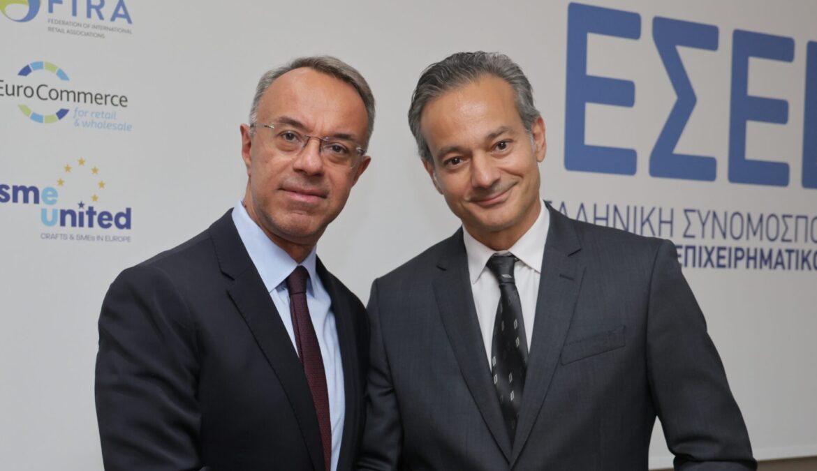 Ο Χρήστος Σταϊκούρας στην Ελληνική Συνομοσπονδία Εμπορίου και Επιχειρηματικότητας | 18.11.2025