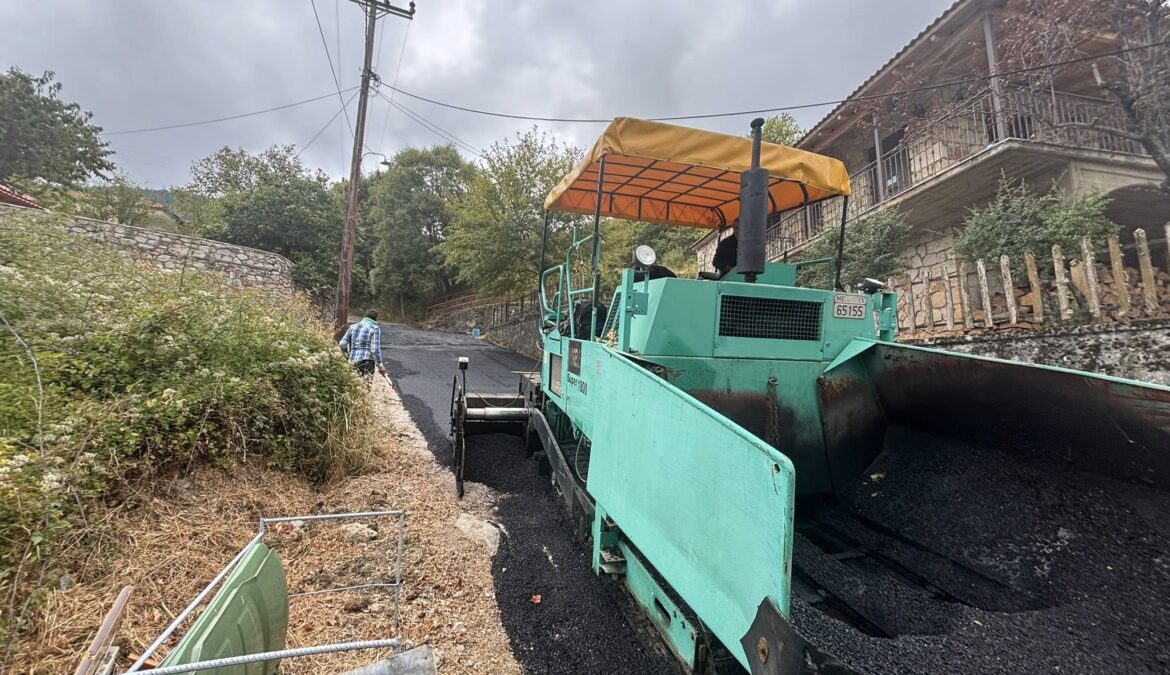 Έργα αποκατάστασης και οδοποιίας στα Μάρμαρα