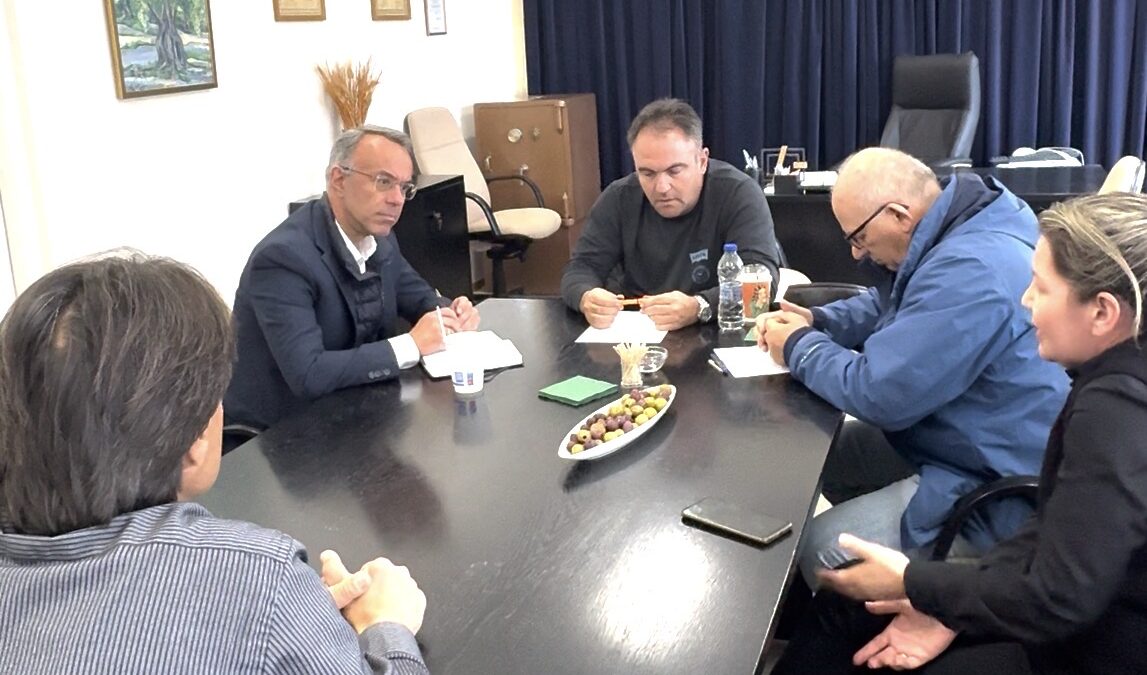 Ο Χρ. Σταϊκούρας στον Αγροτικό Ελαιουργικό Συνεταιρισμό Στυλίδας | 24.3.2026