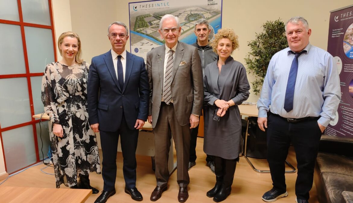Ο Χρ. Σταϊκούρας στα γραφεία του Thess INTEC στη Θεσσαλονίκη | 31.3.2026
