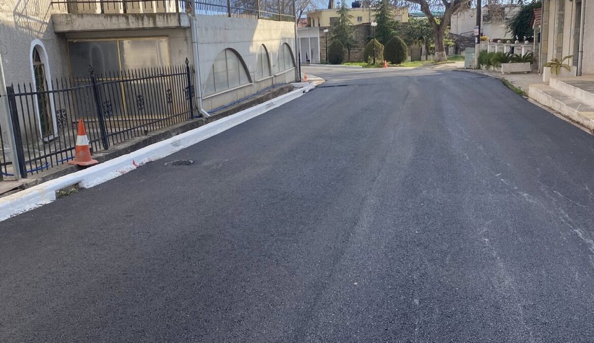 Αυλάκι: Έργα ασφαλτοστρώσεων με πόρους του ΤΑΑ