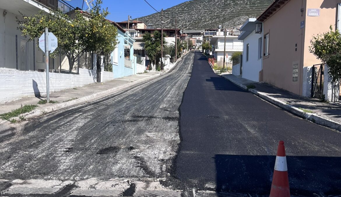 Στυλίδα: Έργα ασφαλτοστρώσεων με πόρους του ΤΑΑ