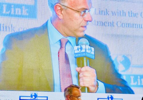 O Χρ. Σταϊκούρας στο 16ο Capital Link Sustainability Forum | 26.5.2026