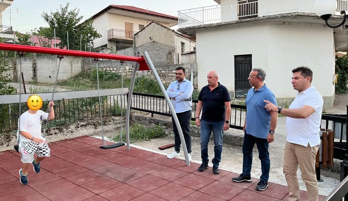 Μελιταία: Έργα αναβάθμισης παιδικής χαράς και παλαιού Δημοτικού Σχολείου
