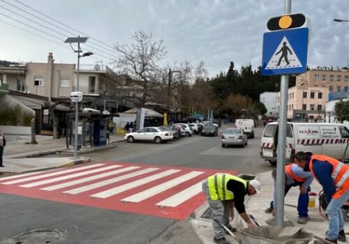 Λαμία: Οδική ασφάλεια και πεζοδιαβάσεις 2,8 εκατ. ευρώ με πόρους του ΤΑΑ