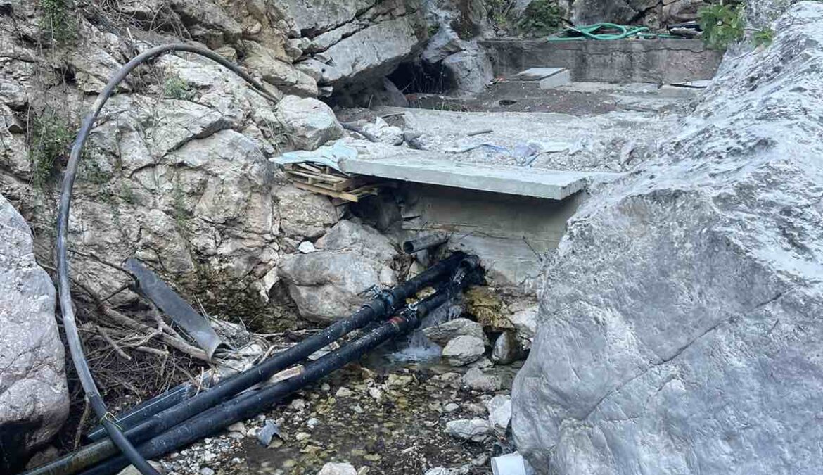 Παλαιοκερασιά Ράχες: Νέος αγωγός ύδρευσης