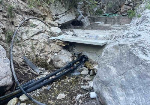Παλαιοκερασιά Ράχες: Νέος αγωγός ύδρευσης