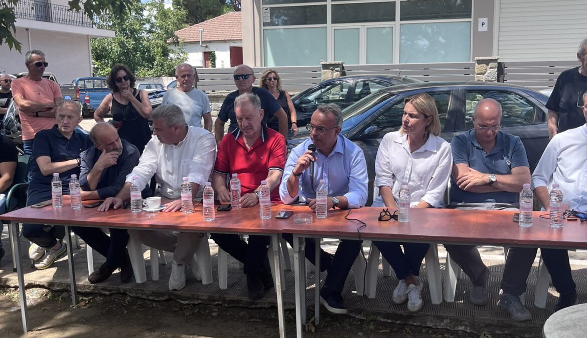 Κοινό Δελτίο Τύπου Βουλευτών ΝΔ Φθιώτιδας για τις καταστροφές | 25.7.2026 Κοινό Δελτίο Τύπου Βουλευτών ΝΔ Φθιώτιδας για τις καταστροφές | 25.7.2026