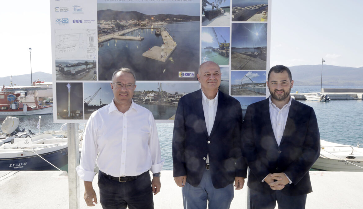 Γλύφα: Επέκταση Αλιευτικού Καταφυγίου
