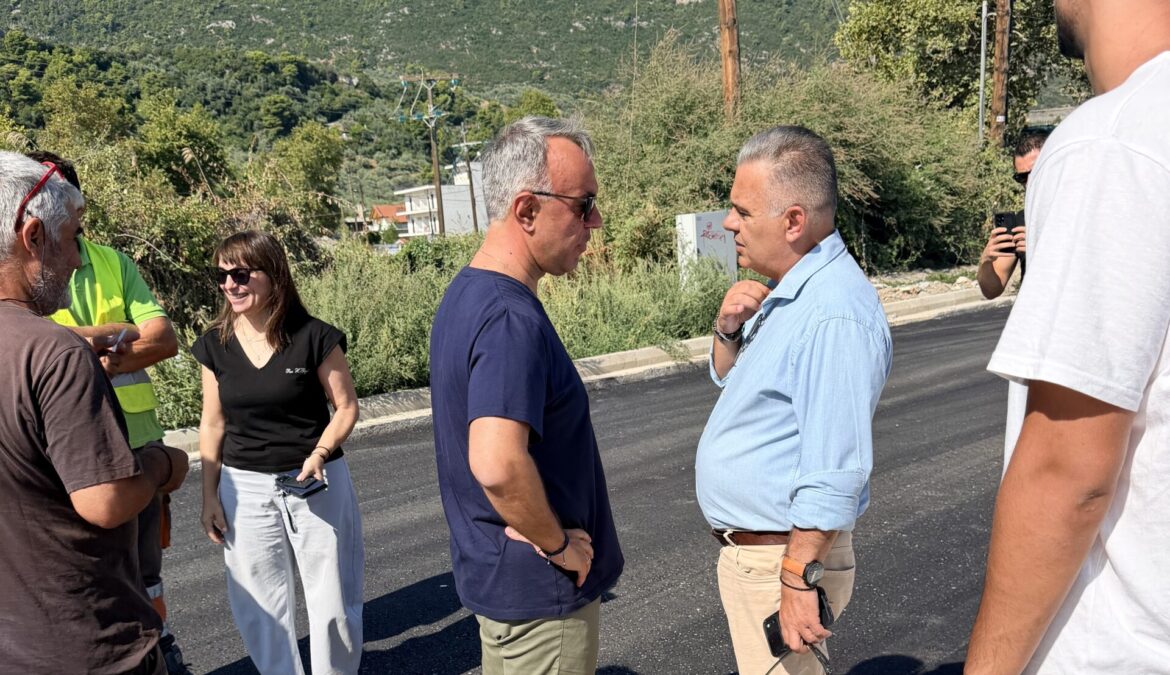Προχωρά το έργο της ανακατασκευής της παραλιακής οδού στον Άγιο Κωνσταντίνο | 3.8.2026