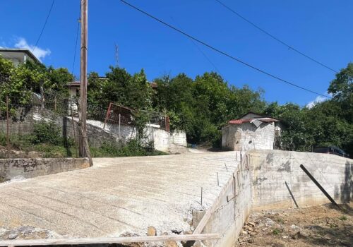 Μερκάδα: Έργα Αποκατάστασης – τοιχία αντιστήριξης