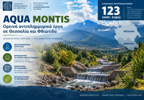 Aqua Montis: Ορεινά Αντιπλημμυρικά Έργα σε Θεσσαλία και Φθιώτιδα